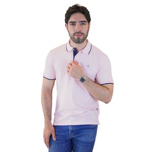 Camiseta tipo polo para hombre laguna blue