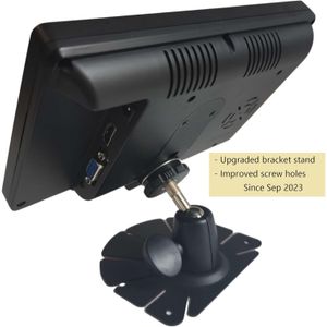 7 pulgadas Mini HDMI VGA Monitor HD 1080P Pequeño HDMI Monitor para PC/TV/Raspberry PI/Cámara/Juegos; IPS 1024X600 Pixeles; Altavoces integrados y