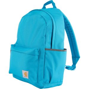 Carhartt Mochila unisex para laptop de 21 litros, resistente al agua, con funda para laptop, Mochila clásica (azul atómico)