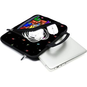Funda para laptop de 14, 15, 15.4 y 15.6, funda para Chromebook Ultrabook, funda para laptop, bolsa de mensajero de PC, funda para tablet