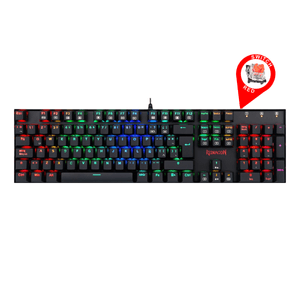Teclado Gamer Mecánico Redragon K551 Mitra Iluminación RGB