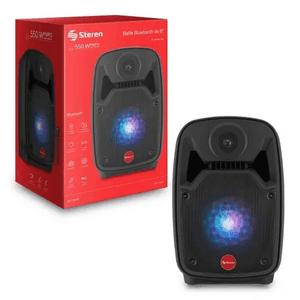 Parlante Steren de 8 550W Bluetooth bateria recargable