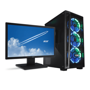 Computador Gamer Monitor 22 Pulgadas Procesador INTEL CORE I5 14400 DISCO DURO 512GB SSD MEMORIA 16GB  Windows Preinstalado