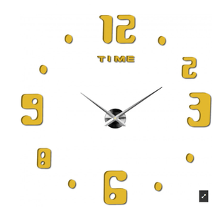 Reloj 3D ZH018 dorado
