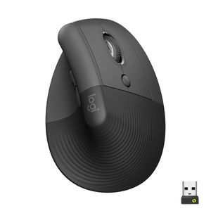 Mouse Ergonómico Avanzado Logitech Lift Vertical  Grafito