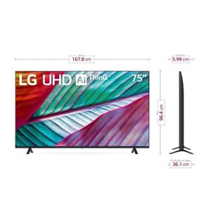 Televisor LG 75 Pulgadas Smart Tv 4k UHD Ai ThinQ Incluye Control Magic