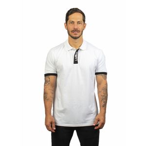 Camiseta tipo polo para hombre laguna blue