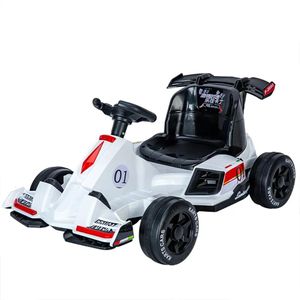 Carro Montable Eléctrico Control Remoto F1 LB615 Blanco