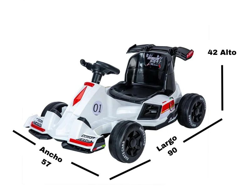Auto montable electrico control remoto clearance