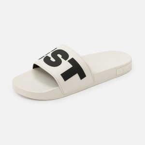 Sandalias Tipo Pala Color Blanco Para Hombre