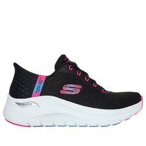 TENIS SKECHERS MUJER 150066BKHP ARCH FIT