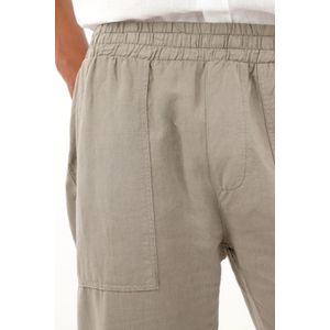 Pantalón jogger gris bota recta para hombre