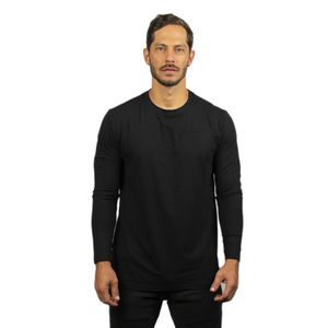 Camibuso para hombre negro laguna blue