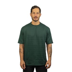 Camiseta para hombre verde oscura laguna blue