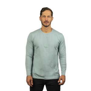 Camibuso para hombre estampado laguna blue