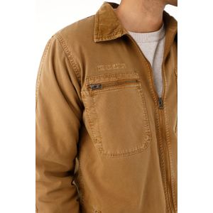 Chaqueta con bolsillos en delantero para hombre