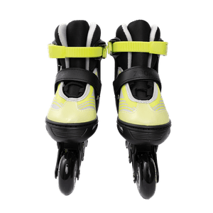 Patines En LInea Electric V2 Chasis Aluminio TallaS Ajustable30-33 4Ruedas Negro Limon - Zoom