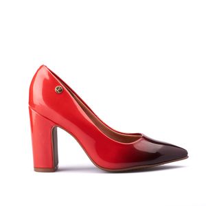 Tacón Alto Difuminado Rojo Vizzano