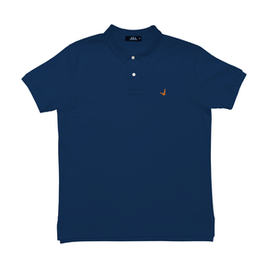 Camiseta Polo Algodón Petroleo