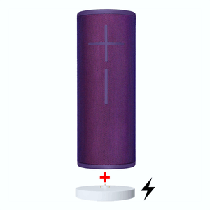 Ultimate Ears Combo Parlante Megaboom 3 + Base De Carga Purple