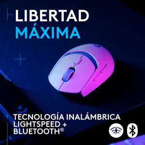 Mouse Gamer Bluetooth Logitech G309 Lightspeed 25600dpi Blanco