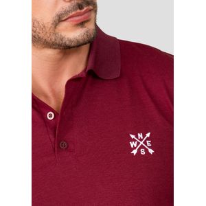 Camibuzo Hombre Vinotinto Mp 105401