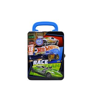 Organizador Metálico para 18 Carros Hot Wheels Negro