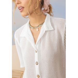 Camisa Mujer Marfil Rutta 106391