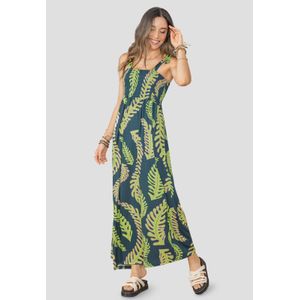 Vestido Largo Mujer Estampado Rutta 106393