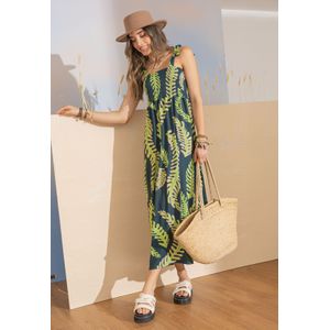 Vestido Largo Mujer Estampado Rutta 106393