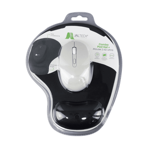 Duo Pad Gel Mouse 2.4 Ghz Mp12 Color Gris
