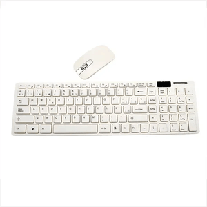 Combo Mouse Teclado Inalambrico White 10306m