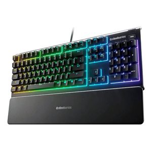 Teclado Alambrico Gamer Steelseries Apex 3 Con Luces Rgb