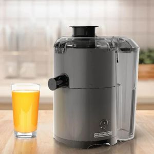 Extractor de jugos BLACK+DECKER JE2500 Negro