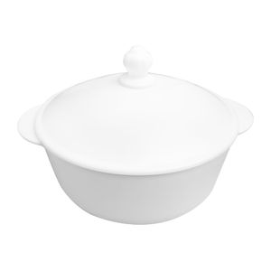 Vajilla Blanca en Opal Casper Redonda 41Piezas - Essenza