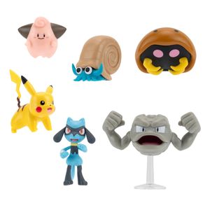Figuras De Batalla 5Cm 6 Unidades - Pokemon