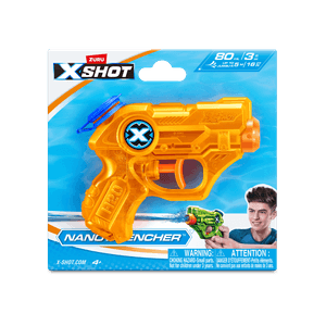 Lanzador Agua Nano Drencher 80Ml / Agua - Naranja - X-Shot
