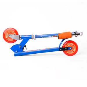Patineta Scooter Folding Junior 2Ruedas Azul - Hot Wheels