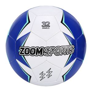 Balon Futbol Ice #5 Azul Blanco 32Paneles - Zoom Sports