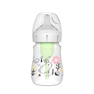 Tetero Boca Ancha 5 Oz Decorado Jardin Recien Nacidos -  Dr Brown's