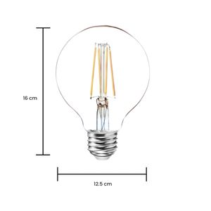 Bombillo LED tipo Globo Ambar G125 VTA Smart Home