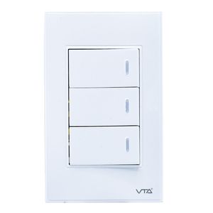 Interruptor Pulsador Triple Switch IOT VTA Smart Home