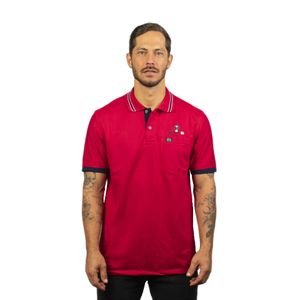 Camiseta tipo polo para hombre con bolsillo kapo