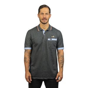 Camiseta tipo polo para hombre con bolsillo kapo