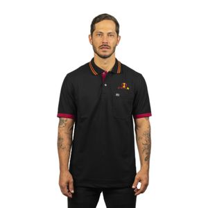 Camiseta tipo polo para hombre con bolsillo kapo