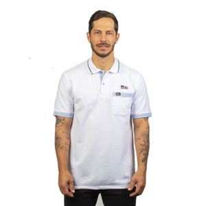 Camiseta tipo polo para hombre con bolsillo kapo