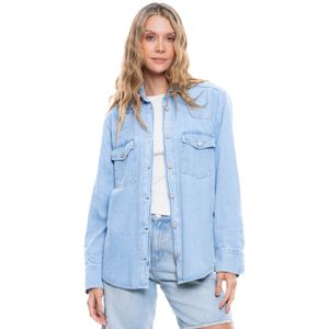 Camisa Manga Larga En Chambray
