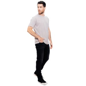 Camiseta Cuello Rendondo Con Estampado En Espalda