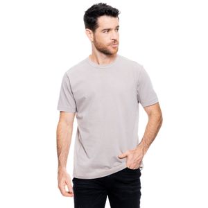 Camiseta Cuello Rendondo Con Estampado En Espalda