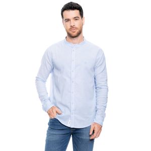 Camisa Manga Larga Cuello Nerú